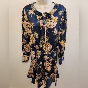 NWT Jessica Simpson Floral Long Sleeve Dress